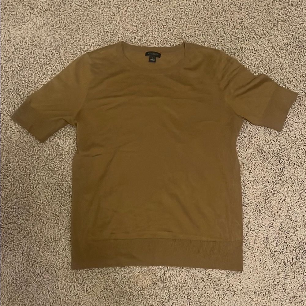 Camel Brown Ann Taylor Top